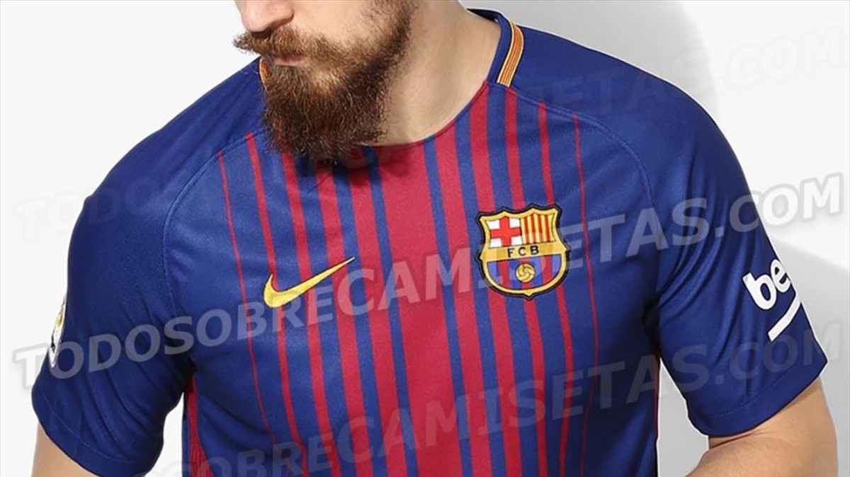 FC Barcelona's 2017-18 kit is now a physical reality