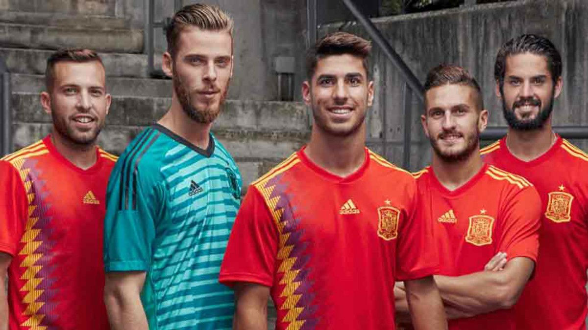 La camiseta de España para el Mundial 2018 es así