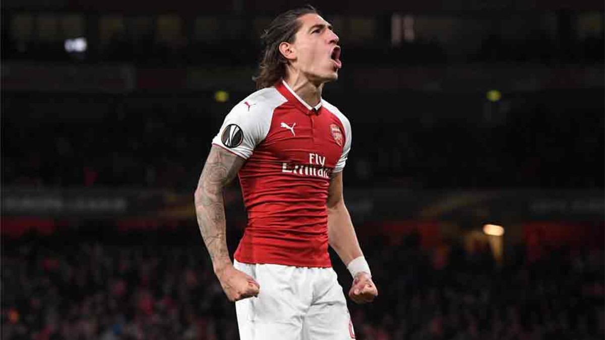 Bellerín, durante la pasada temporada.