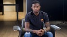 Semedo, en la entrevista con Barça TV