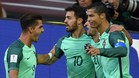 Cristiano Ronaldo marc el gol que le bast para ganar a Portugal