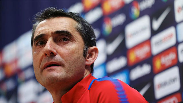 Barça coach Valverde gives his opinion on guard of honour debate