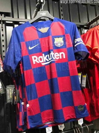 imágenes de camiseta del Barça 2019 / 2020
