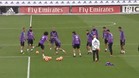 El Real Madrid prepara el clásico en Valdebebas